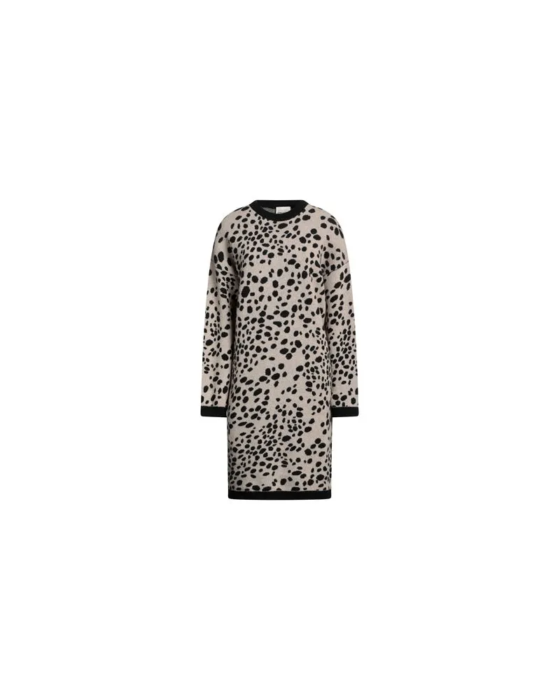 Semicouture KLEIDER - Midi-Kleiderauf YOOX.COM Beige