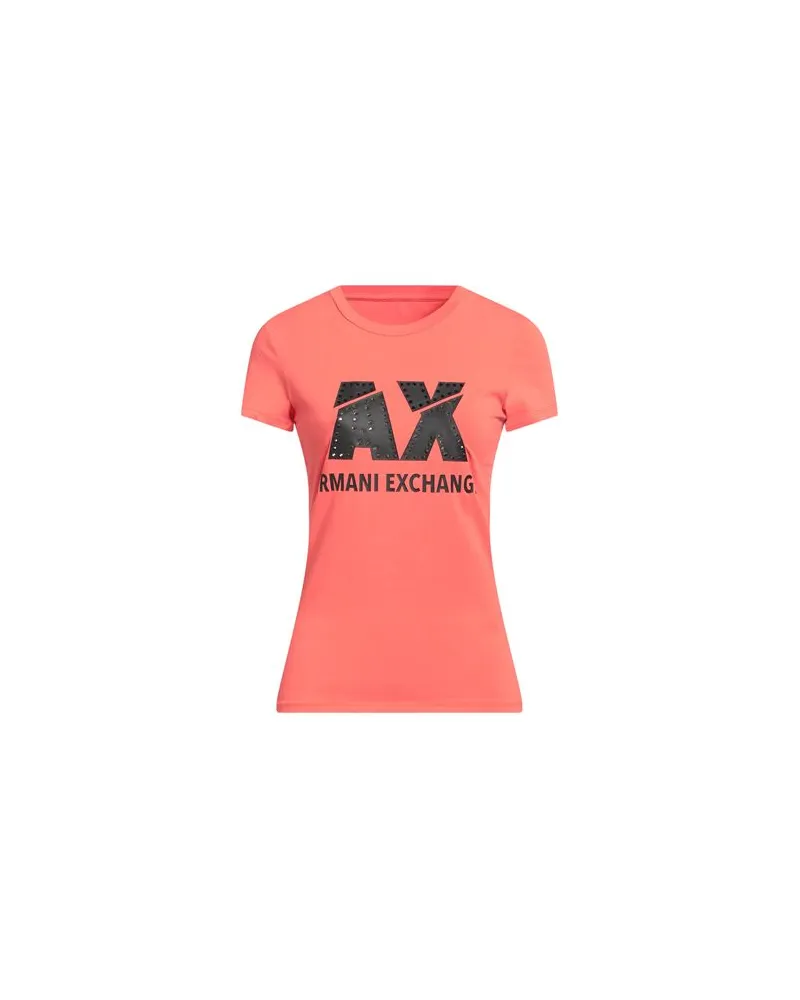 Armani Exchange TOPS - T-shirtsauf YOOX.COM Tomatenrot