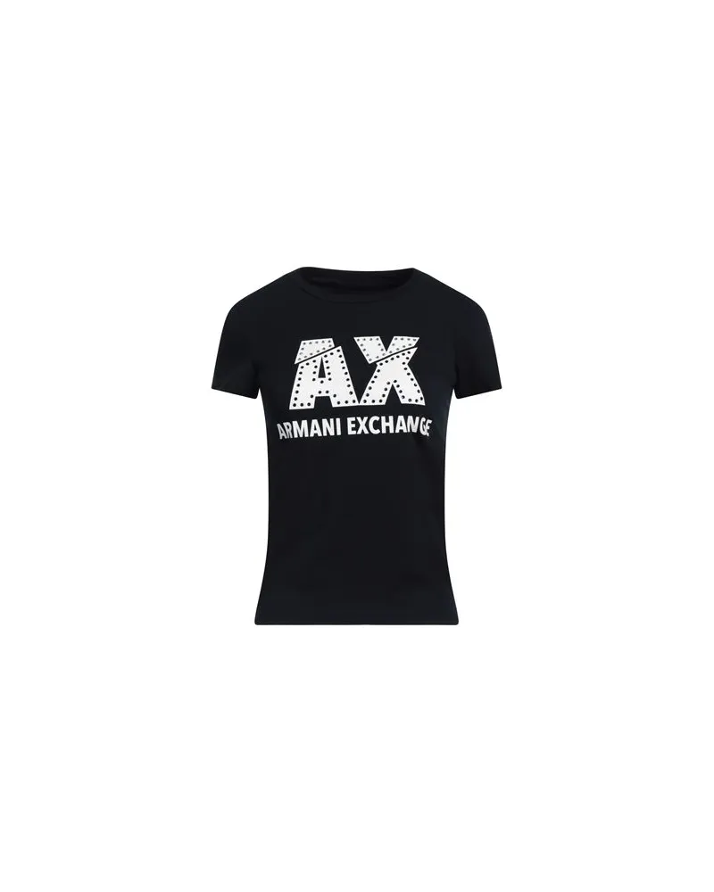 Armani Exchange TOPS - T-shirtsauf YOOX.COM Nachtblau