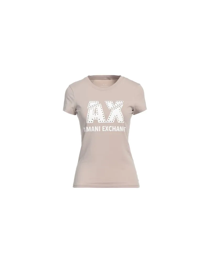 Armani Exchange TOPS - T-shirtsauf YOOX.COM Beige