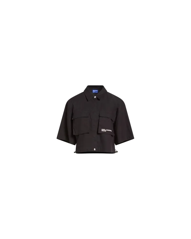 Karl Lagerfeld TOPS - Hemdenauf YOOX.COM Schwarz