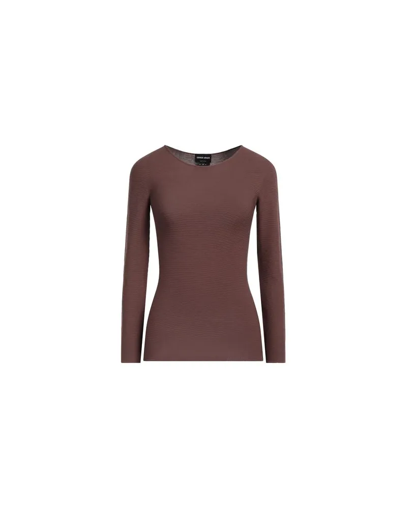 Giorgio Armani STRICKWAREN - Pulloverauf YOOX.COM Braun
