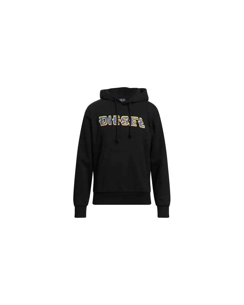 Diesel TOPS - Sweatshirtsauf YOOX.COM Schwarz