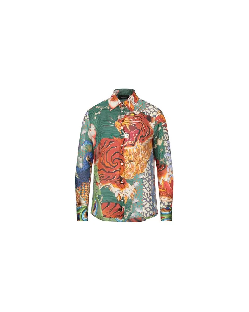Dsquared2 TOPS - Hemdenauf YOOX.COM Grün