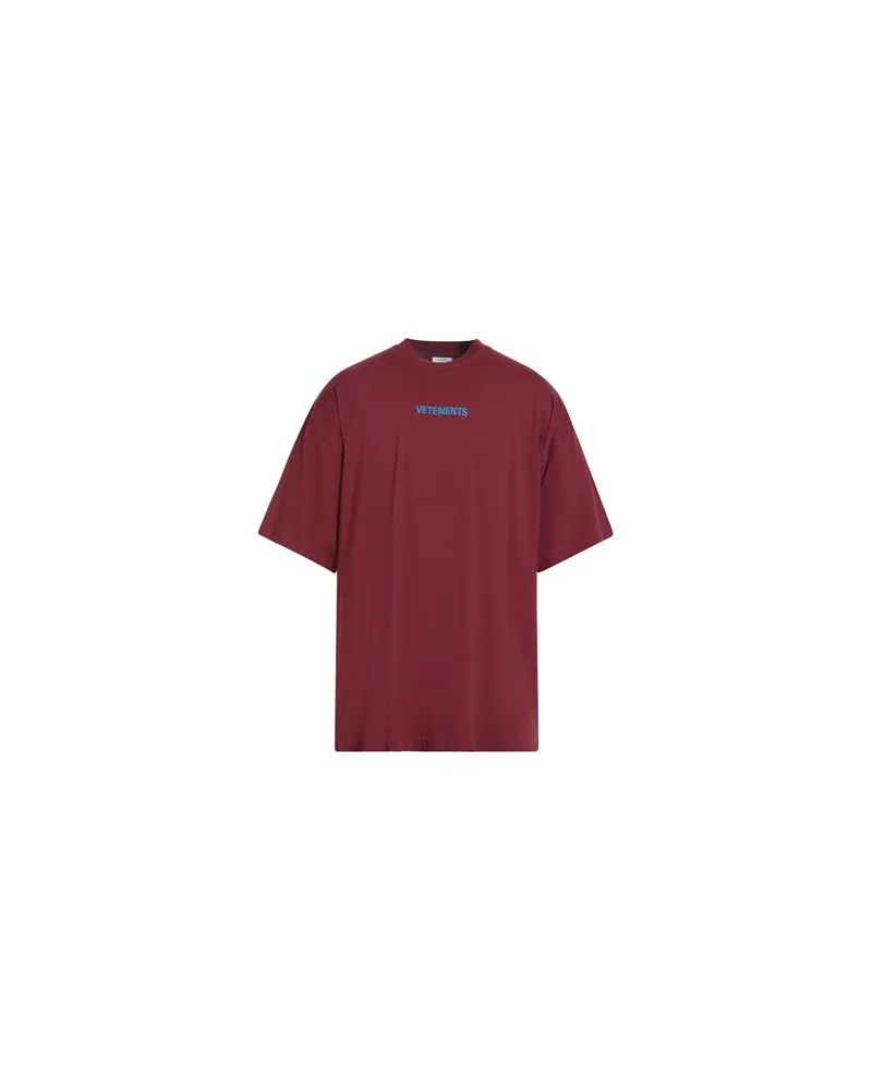 VETEMENTS TOPS - T-shirtsauf YOOX.COM Bordeaux