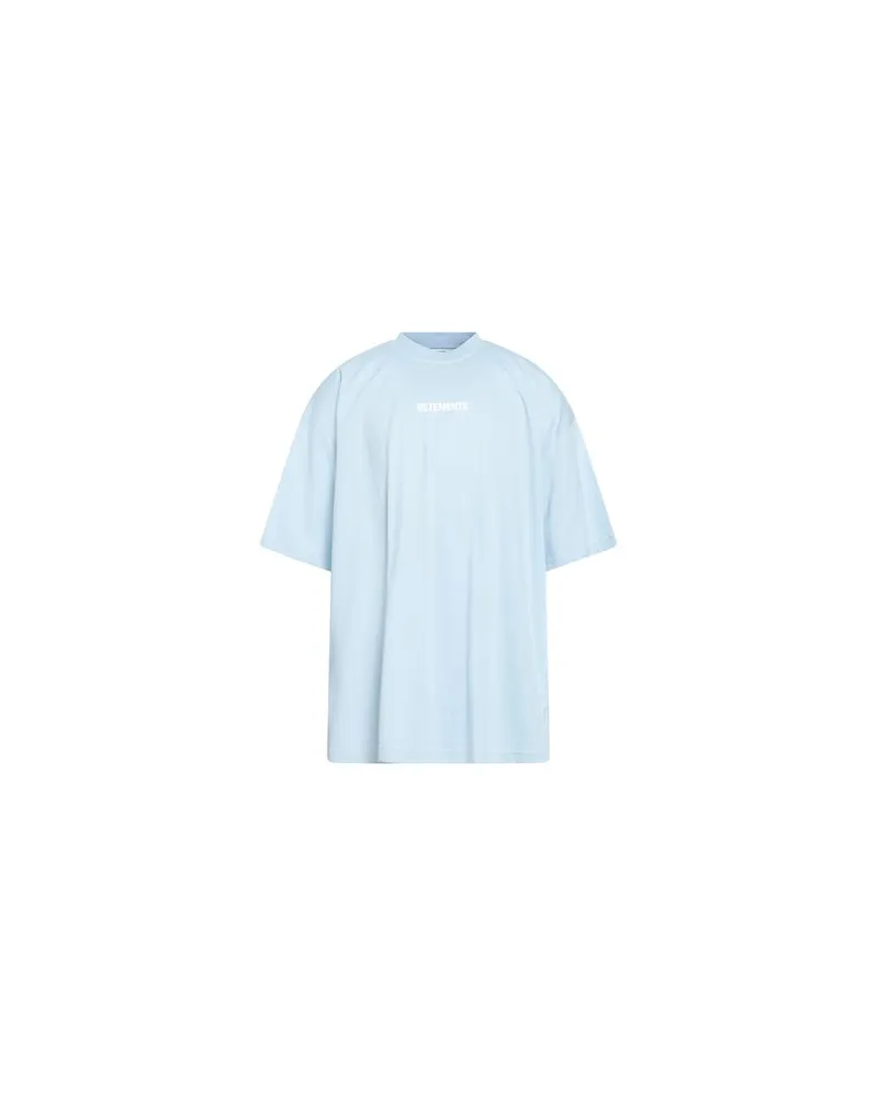 VETEMENTS TOPS - T-shirtsauf YOOX.COM Himmelblau