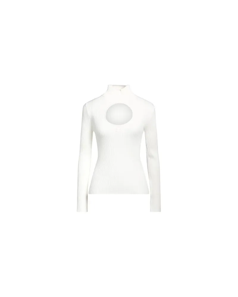 Courrèges STRICKWAREN - Rollkragenpulloverauf YOOX.COM Weiß