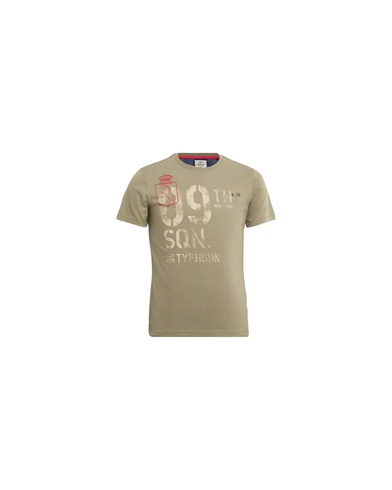 Aeronautica Militare TOPS - T-shirtsauf YOOX.COM Militärgrün