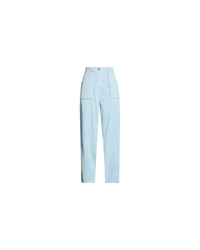 Semicouture HOSEN & RÖCKE - Hosenauf YOOX.COM Taubenblau