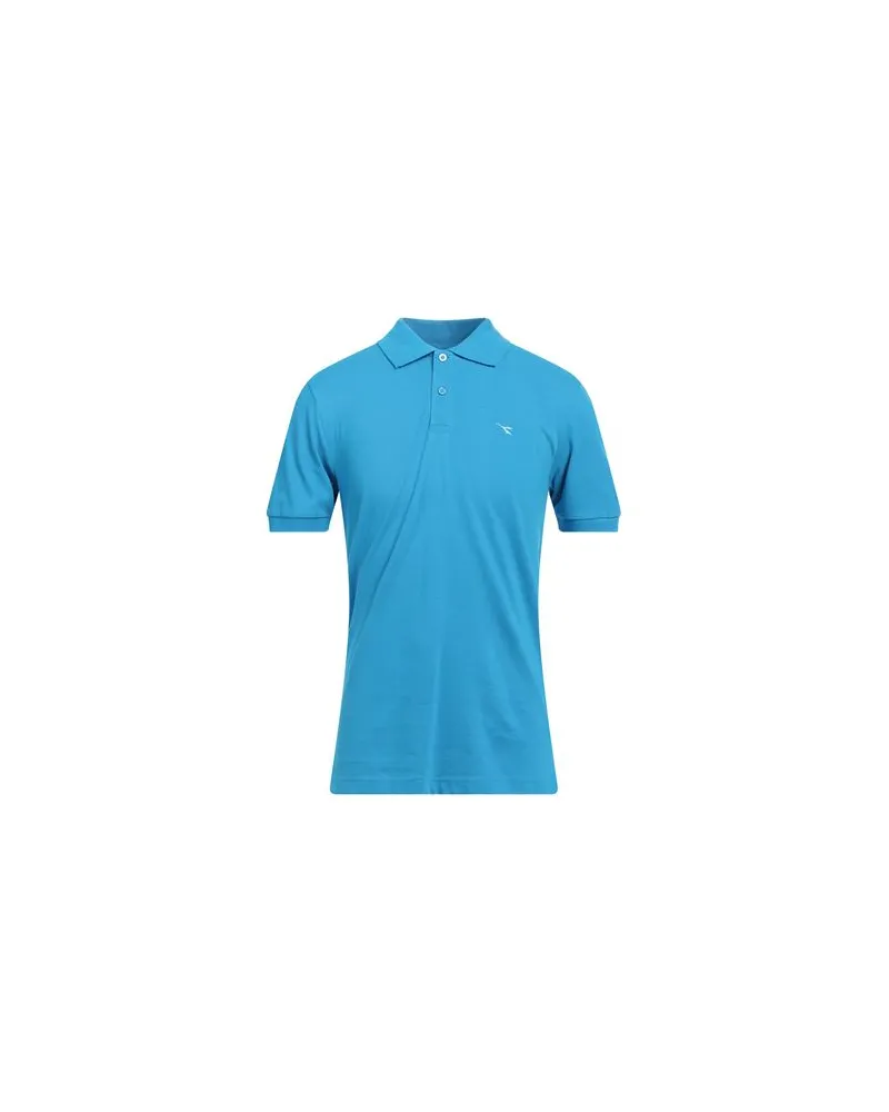 Diadora TOPS - Poloshirtsauf YOOX.COM Azurblau