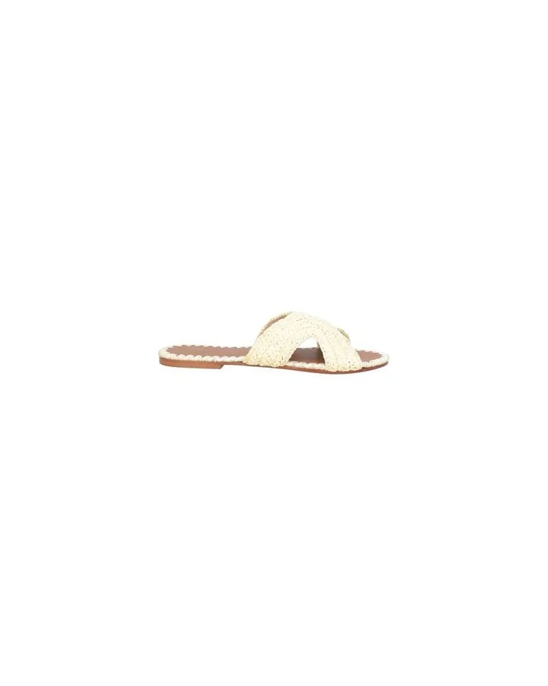 DE SIENA SCHUHE - Sandalenauf YOOX.COM Cremeweiß