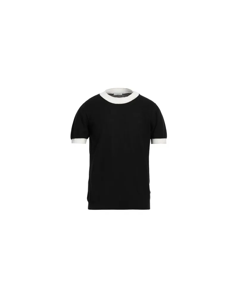 Paolo Pecora Milano STRICKWAREN - Pulloverauf YOOX.COM Schwarz