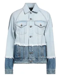 John Richmond Jeansjacke/-mantel Blau