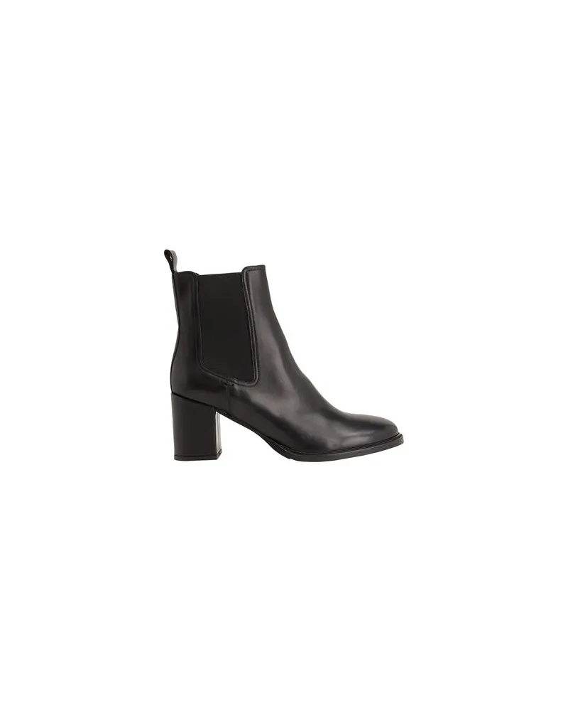 8 by Yoox LEATHER ROUND-TOE CHELSEA BOOT  - SCHUHE - Stiefelettenauf YOOX.COM Schwarz