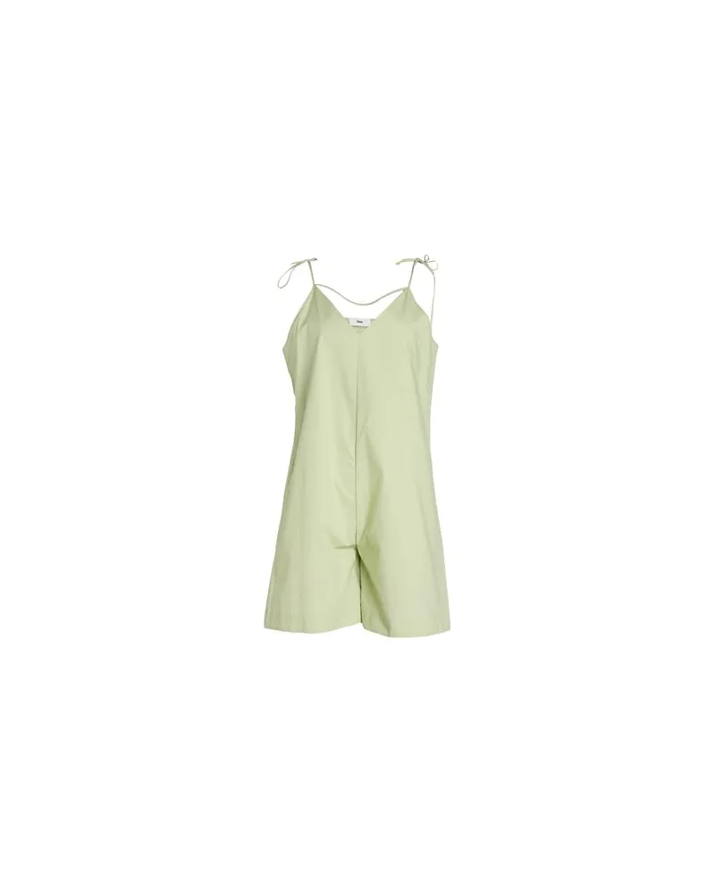 SOLOTRE OVERALLS - Playsuitsauf YOOX.COM Säuregrün