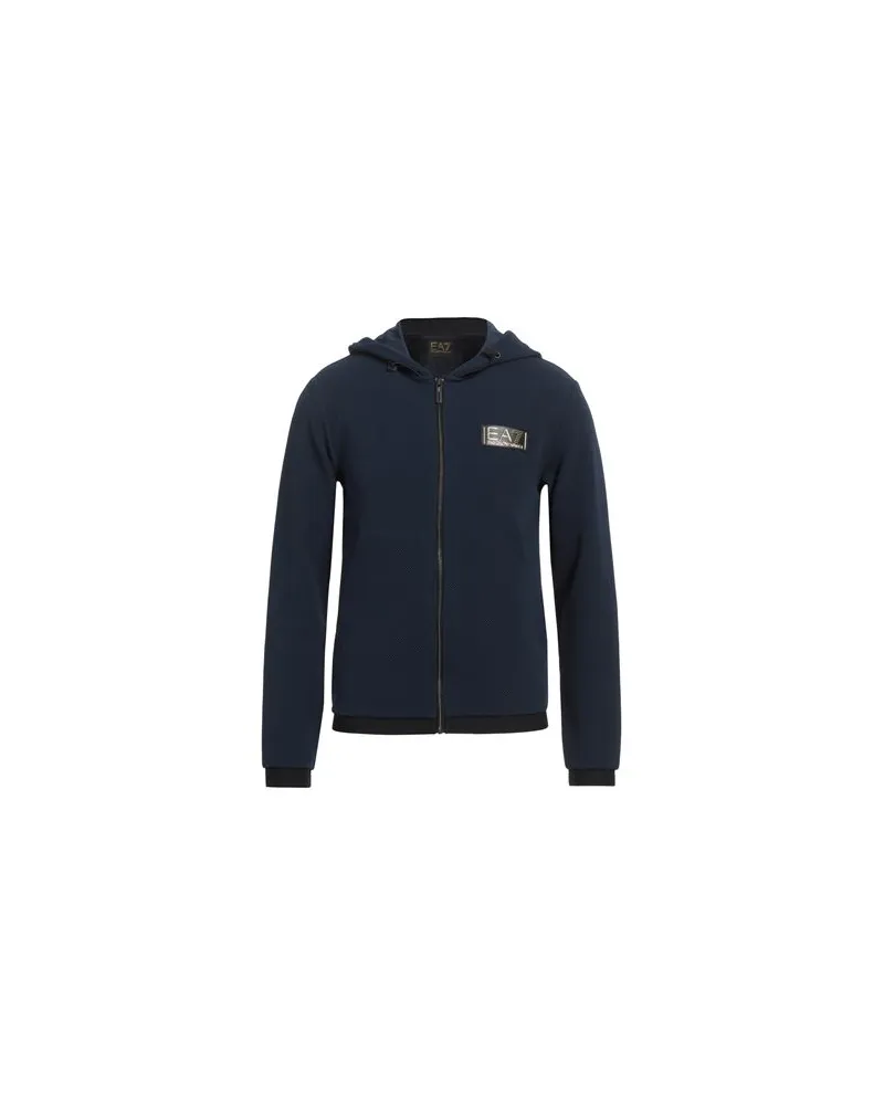 EA7 TOPS - Sweatshirtsauf YOOX.COM Marineblau