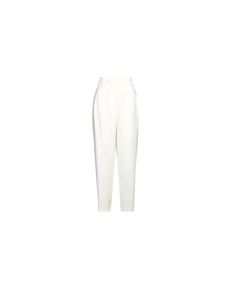 ROTATE Birger Christensen HOSEN & RÖCKE - Hosenauf YOOX.COM Elfenbein