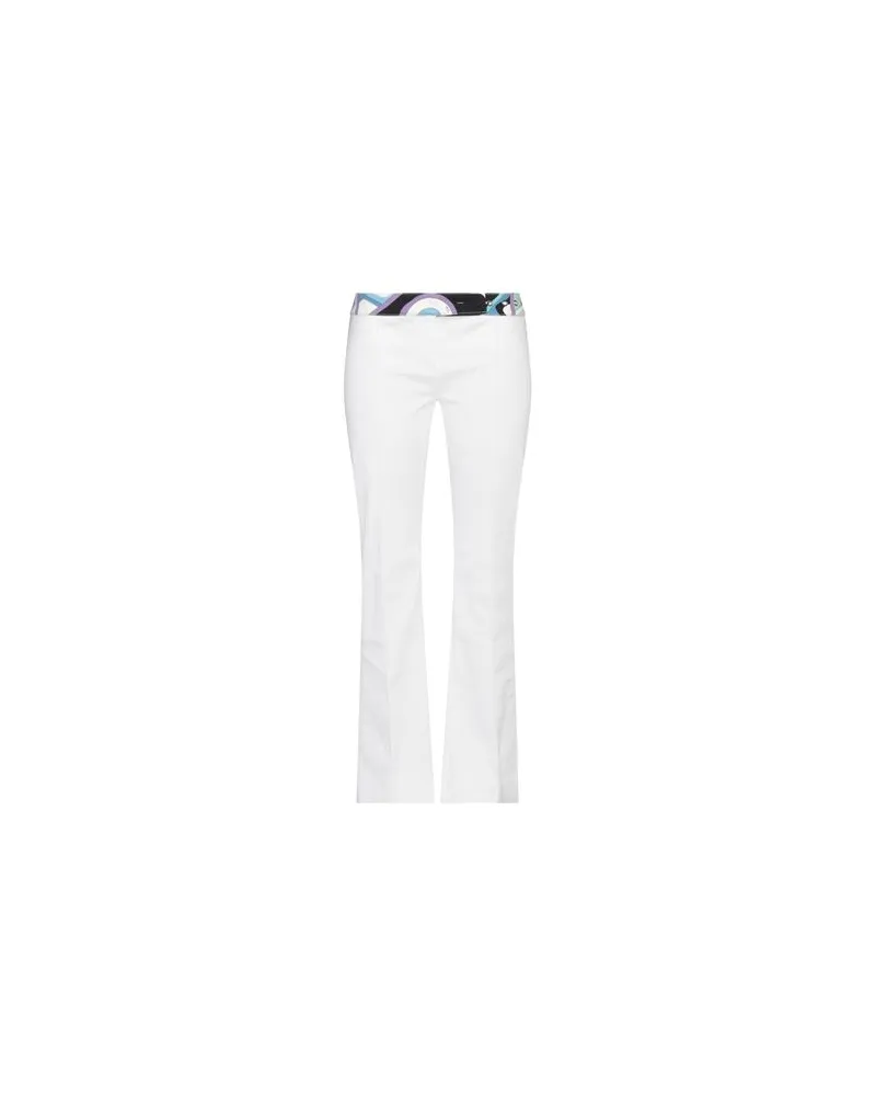 Emilio Pucci HOSEN & RÖCKE - Jeanshosenauf YOOX.COM Weiß