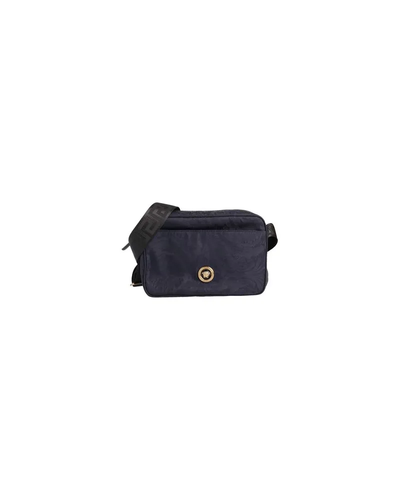 Versace TASCHEN - Umhängetascheauf YOOX.COM Nachtblau