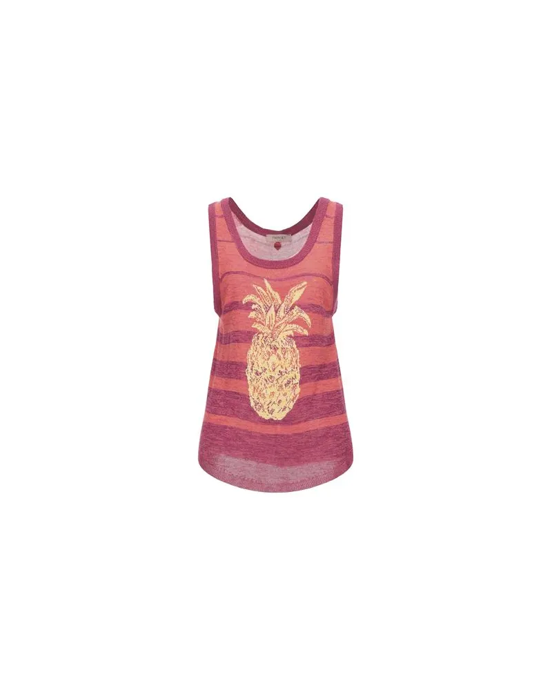 Twin-Set TOPS - Tank Topsauf YOOX.COM Orange