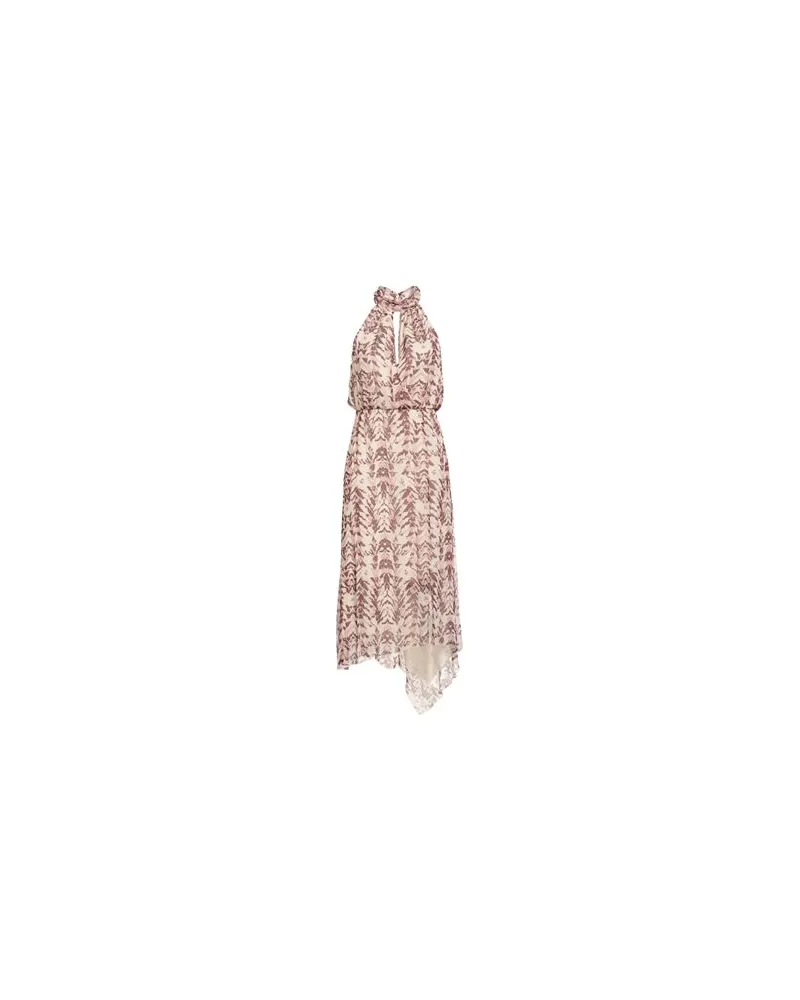 Patrizia Pepe KLEIDER - Midi-Kleiderauf YOOX.COM Cremeweiß