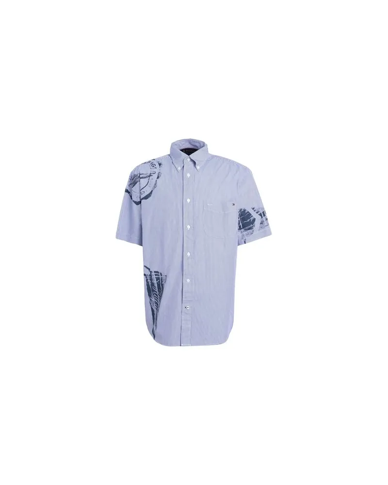 Tommy Hilfiger TOPS - Hemdenauf YOOX.COM Marineblau