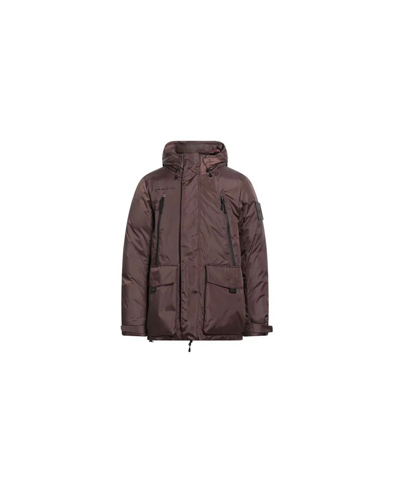 OUTHERE JACKEN & MÄNTEL - Pufferjacken & Daunenjackenauf YOOX.COM Braun
