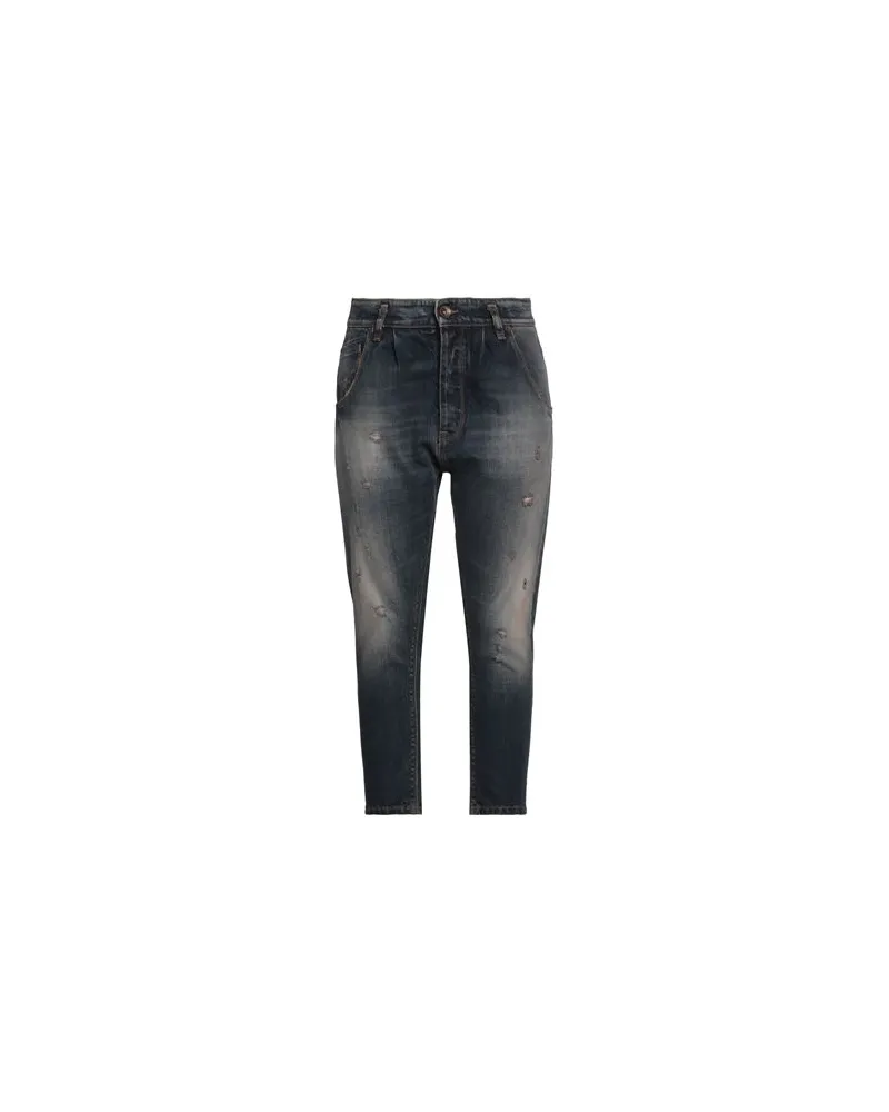 Novemb3r HOSEN & RÖCKE - Jeanshosenauf YOOX.COM Blau