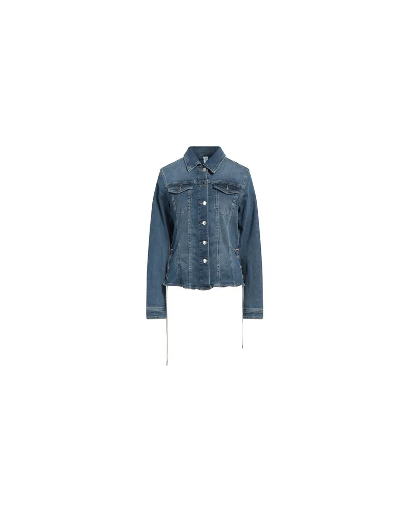 Liu Jo JACKEN & MÄNTEL - Jeansjacken/Mäntelauf YOOX.COM Blau