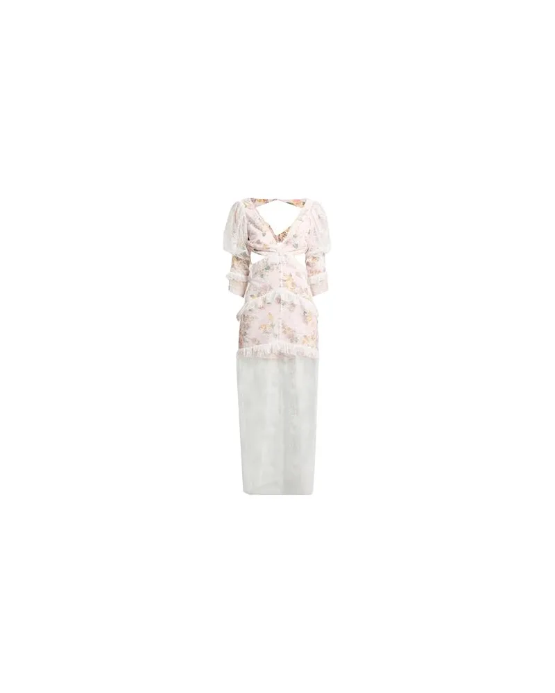 For Love and Lemons KLEIDER - Maxi-Kleiderauf YOOX.COM Hellrosa