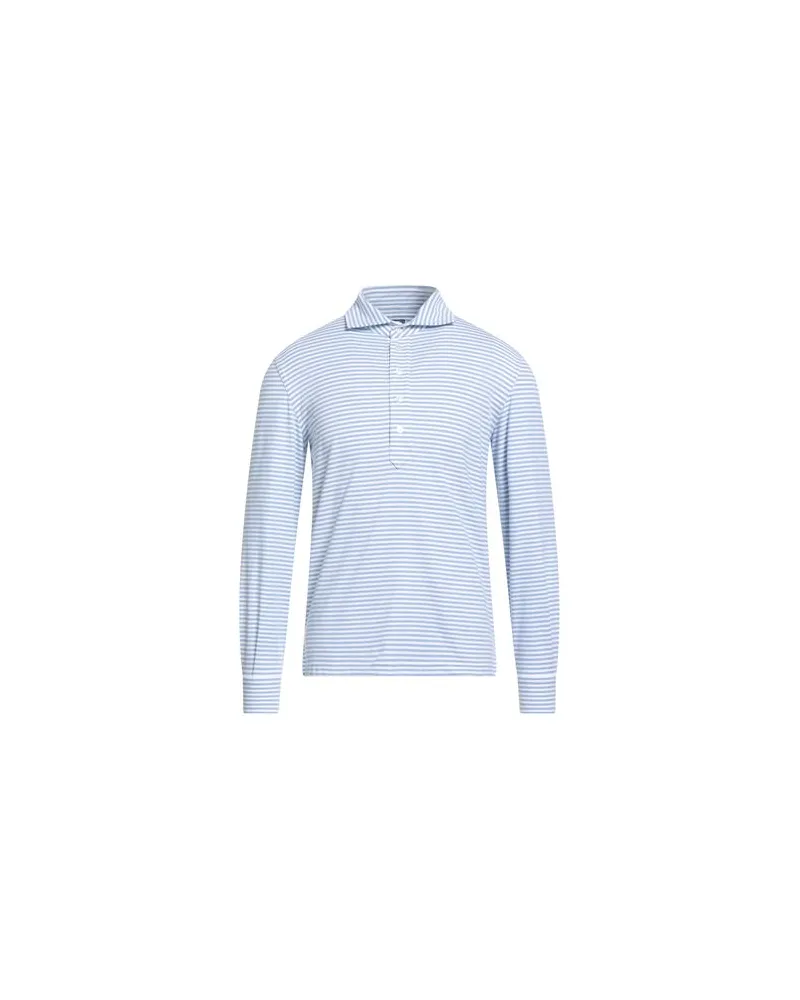 Fedeli TOPS - Poloshirtsauf YOOX.COM Himmelblau