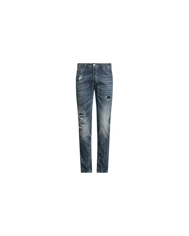 Daniele Alessandrini HOSEN & RÖCKE - Jeanshosenauf YOOX.COM Blau