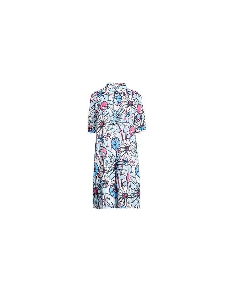 Camicettasnob KLEIDER - Midi-Kleiderauf YOOX.COM Himmelblau