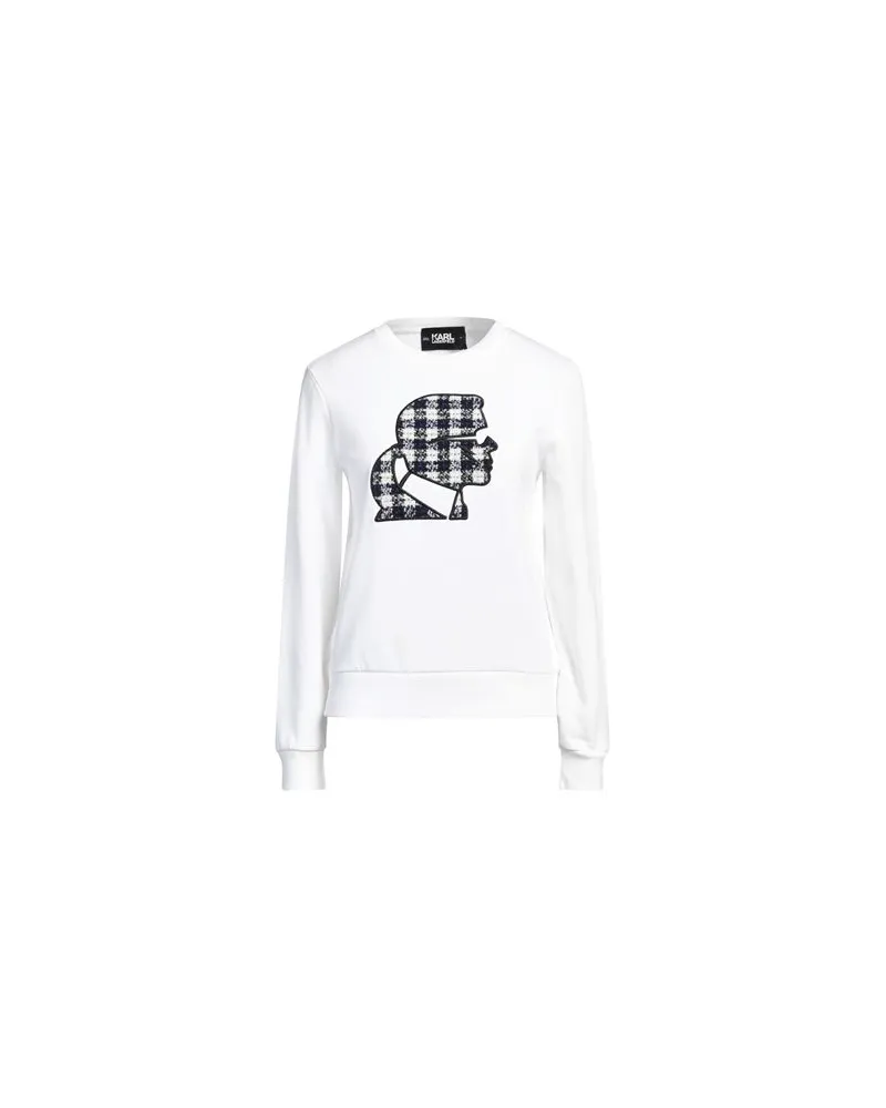 Karl Lagerfeld TOPS - Sweatshirtsauf YOOX.COM Weiß