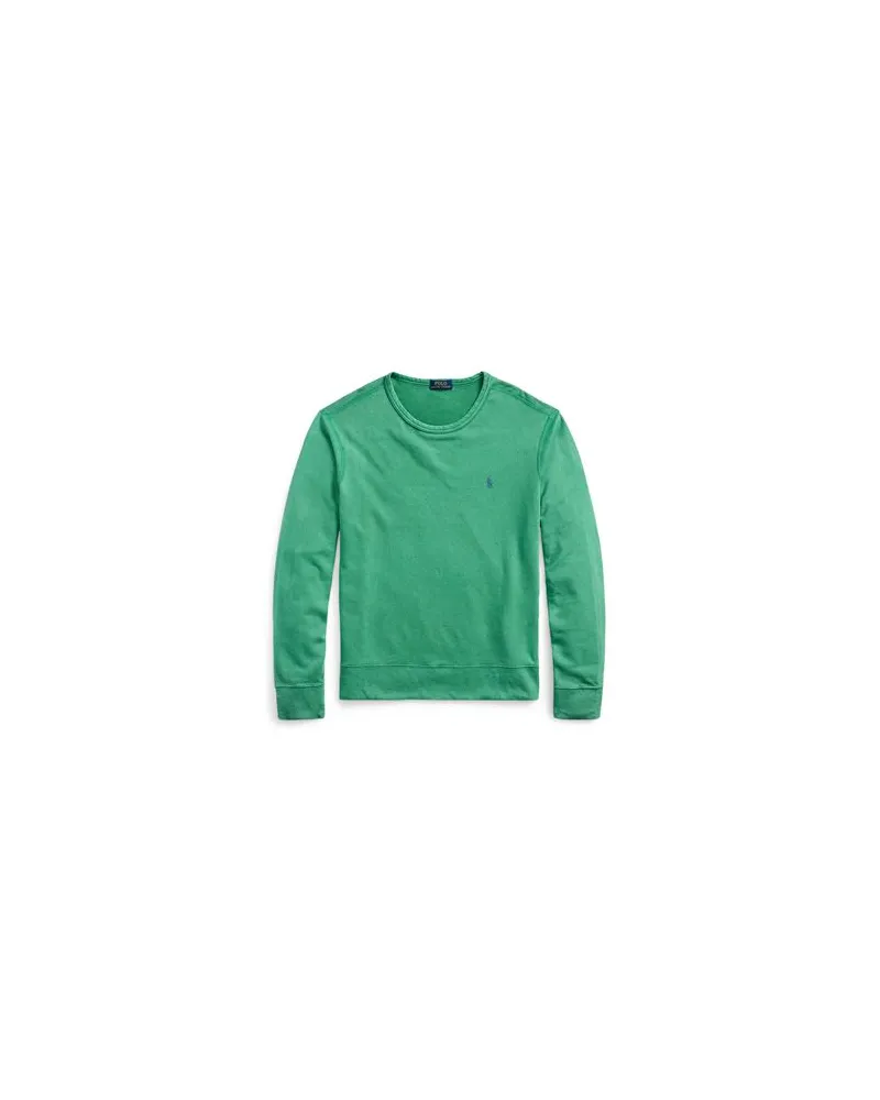 Ralph Lauren COTTON TERRY CREWNECK SWEATSHIRT  - TOPS - Sweatshirtsauf YOOX.COM Salbeigrün