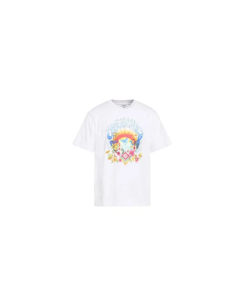 Casablanca Paris TOPS - T-shirtsauf YOOX.COM Weiß