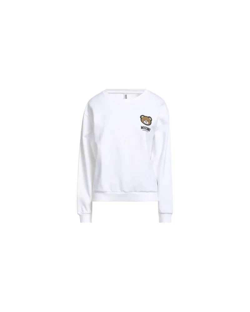 Moschino UNDERWEAR - TOPS - Sweatshirtsauf YOOX.COM Weiß