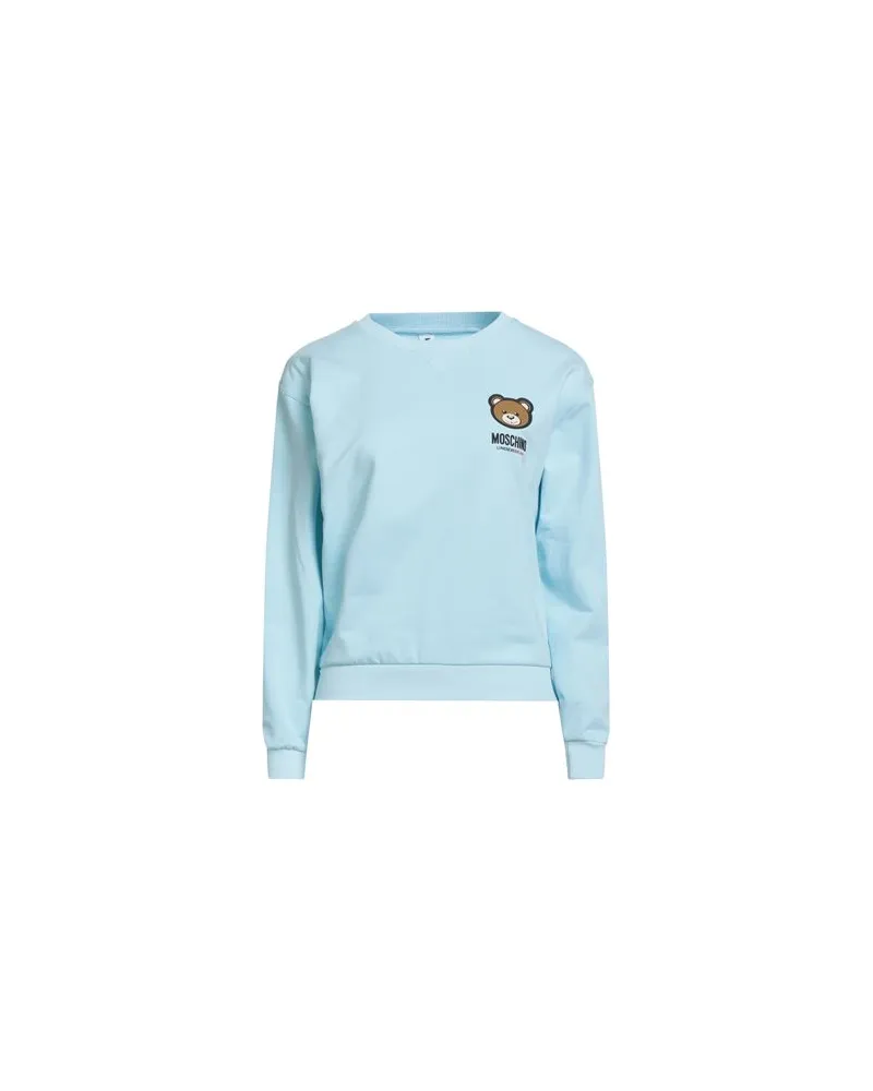 Moschino UNDERWEAR - TOPS - Sweatshirtsauf YOOX.COM Himmelblau