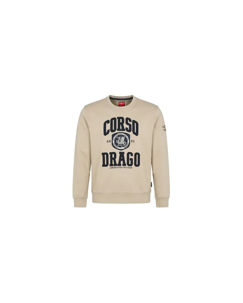 Aeronautica Militare TOPS - Sweatshirtsauf YOOX.COM Khaki