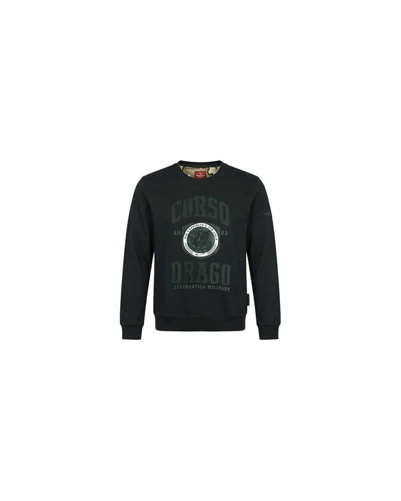 Aeronautica Militare TOPS - Sweatshirtsauf YOOX.COM Nachtblau