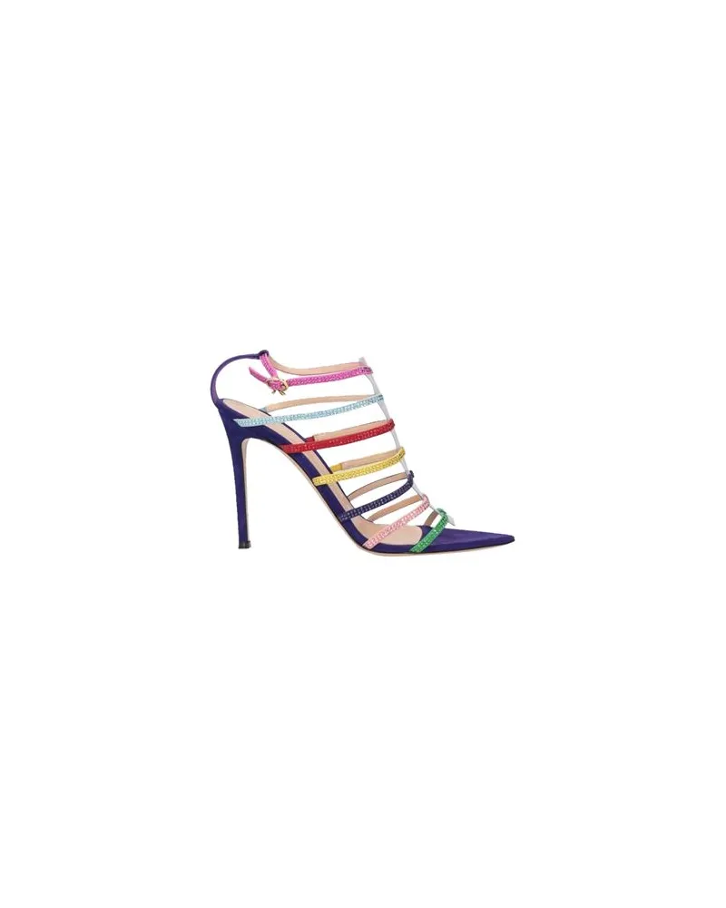 Gianvito Rossi SCHUHE - Sandalenauf YOOX.COM Transparent