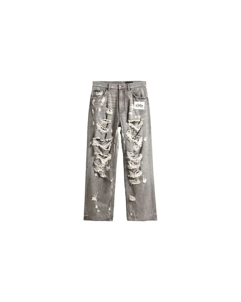 Dolce & Gabbana HOSEN & RÖCKE - Jeanshosenauf YOOX.COM Hellgrau