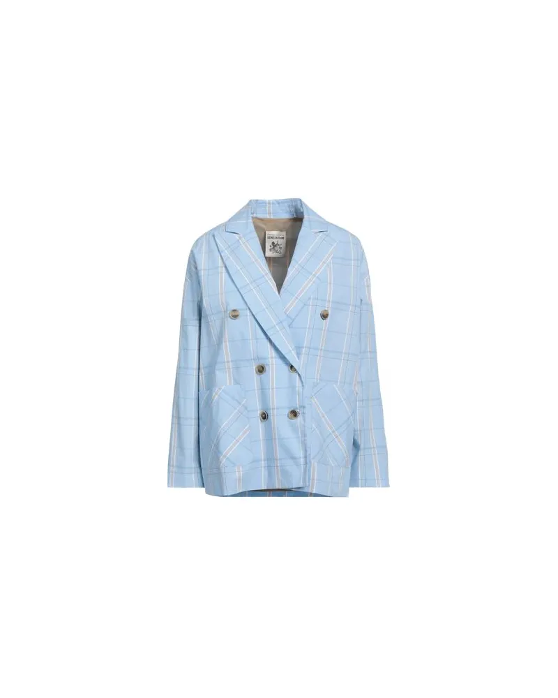 Semicouture ANZÜGE und CO-ORDS - Blazersauf YOOX.COM Himmelblau