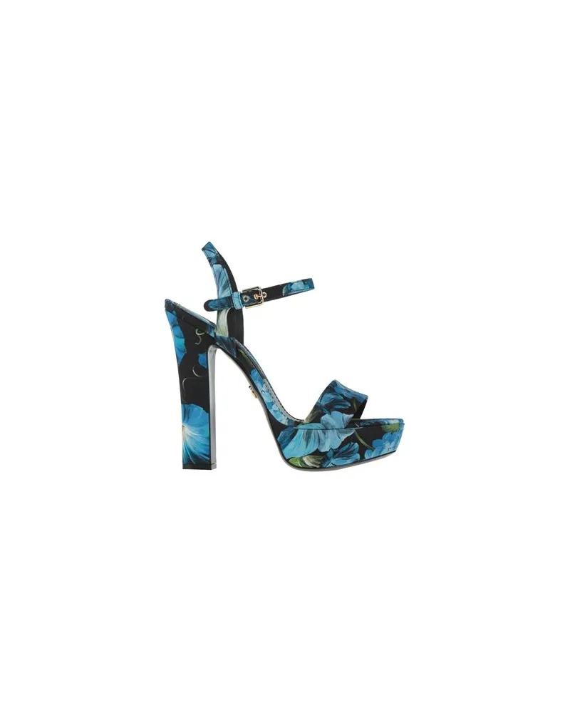 Dolce & Gabbana SCHUHE - Sandalenauf YOOX.COM Azurblau
