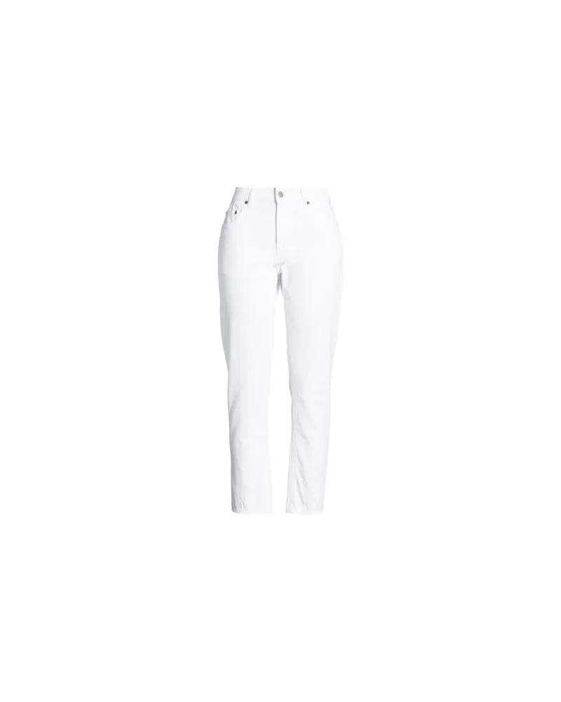 Dondup HOSEN & RÖCKE - Jeanshosenauf YOOX.COM Weiß