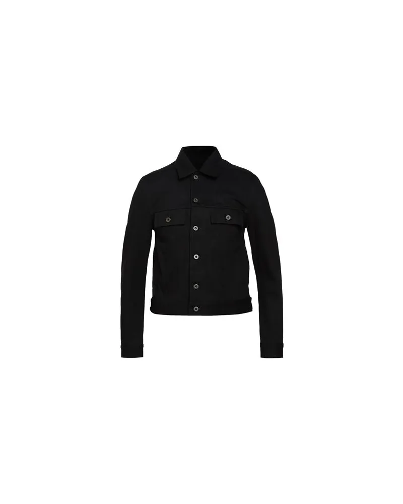 DRKSHDW by Rick Owens JACKEN & MÄNTEL - Jeansjacken/Mäntelauf YOOX.COM Schwarz