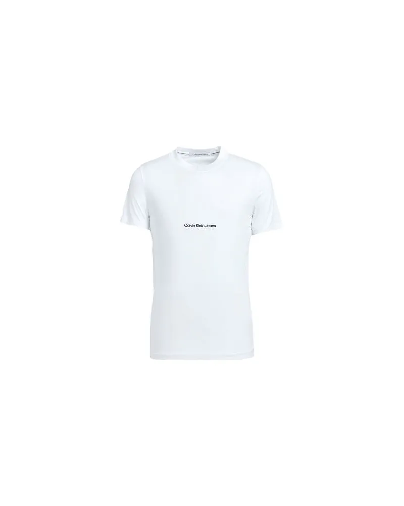 Calvin Klein TOPS - T-shirtsauf YOOX.COM Weiß