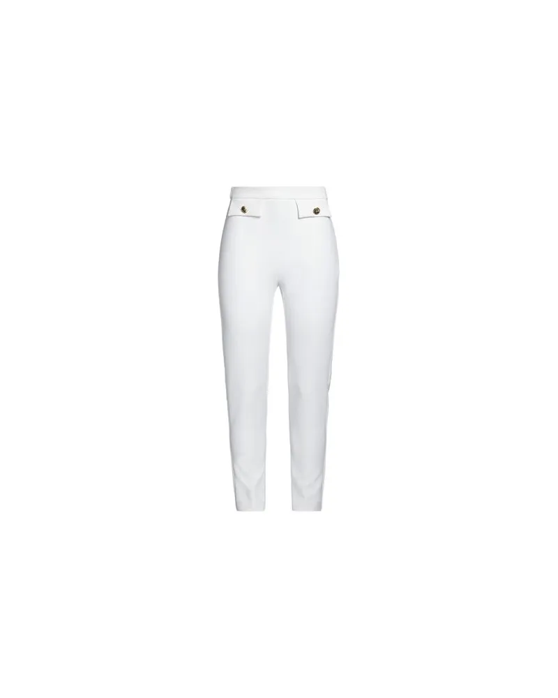 Elisabetta Franchi HOSEN & RÖCKE - Hosenauf YOOX.COM Weiß