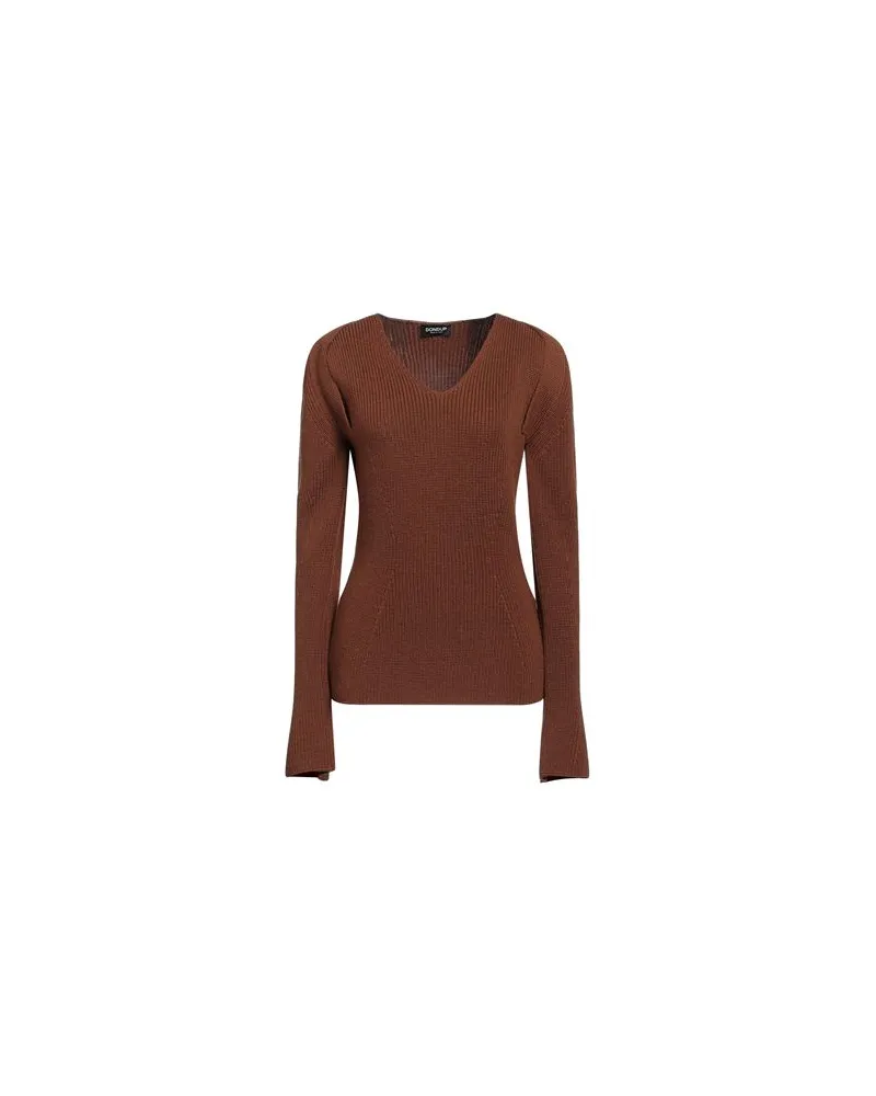 Dondup STRICKWAREN - Pulloverauf YOOX.COM Braun