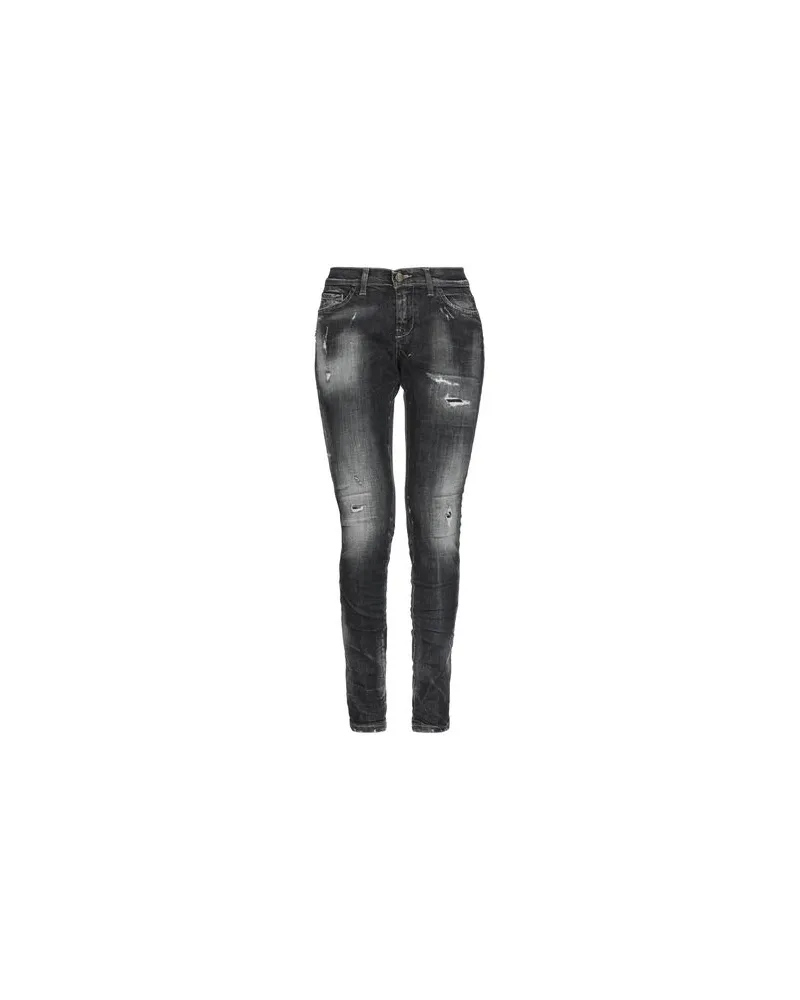 Frankie Morello HOSEN & RÖCKE - Jeanshosenauf YOOX.COM Schwarz